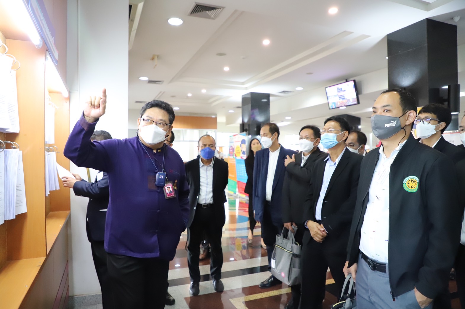 กรมบังคับคดีให้การต้อนรับคณะศึกษาดูงาน ตามโครงการ 
